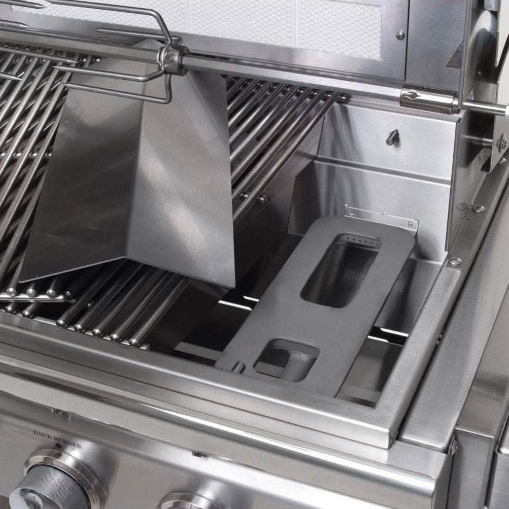 RCS Cutlass Pro - 38-Inch 4-Burner Built-In Grill with Blue LED Lights and Rear Burner - Liquid Propane Gas - RON38ALP - image 3
