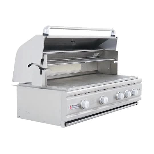 RCS Cutlass Pro - 42-Inch 4-Burner Built-In Grill with Blue LED Lights and Rear Burner - Natural Gas - RON42A - image 3
