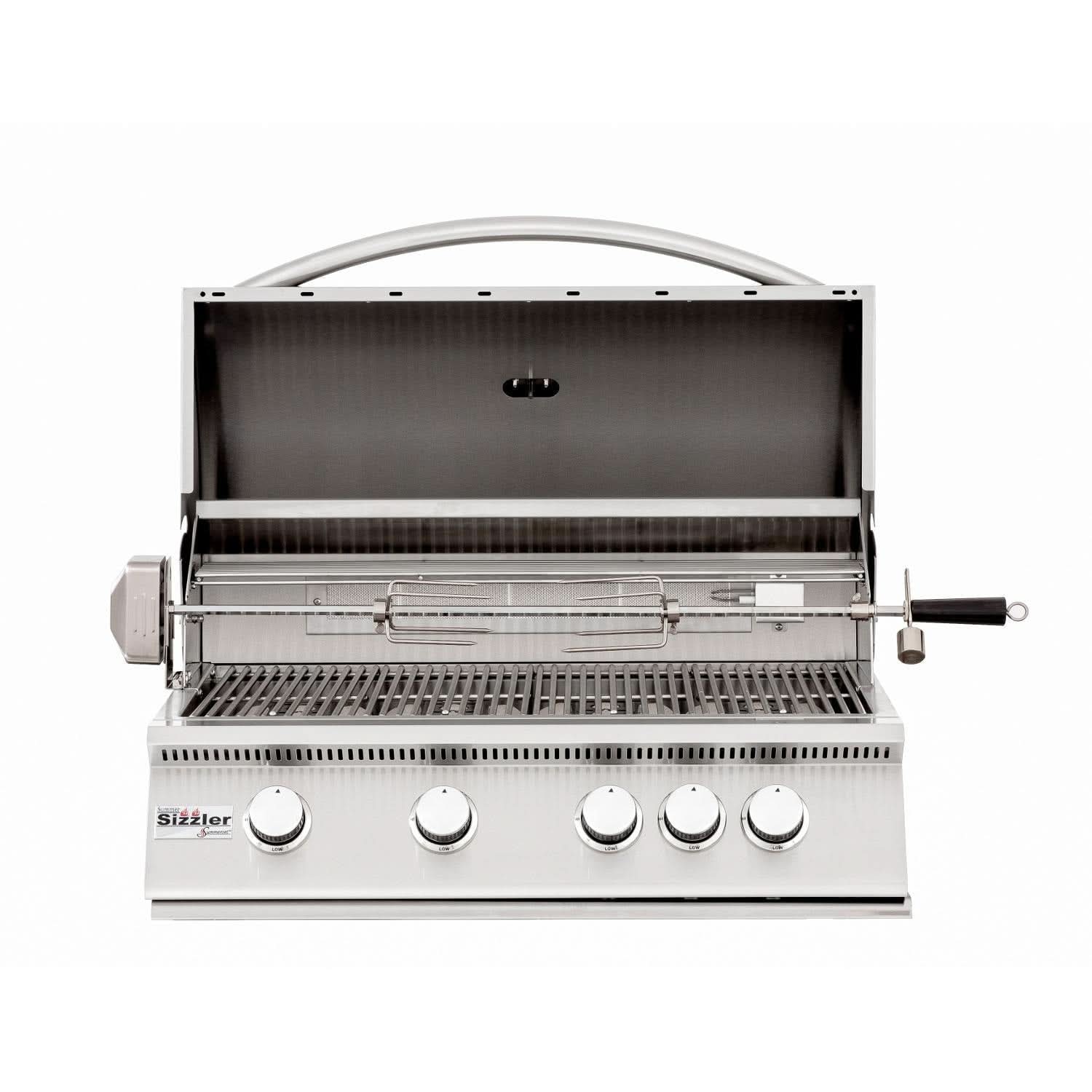 Summerset Sizzler - 32-Inch 4-Burner Built-In Grill - Natural Gas - SIZ32-NG - image 2