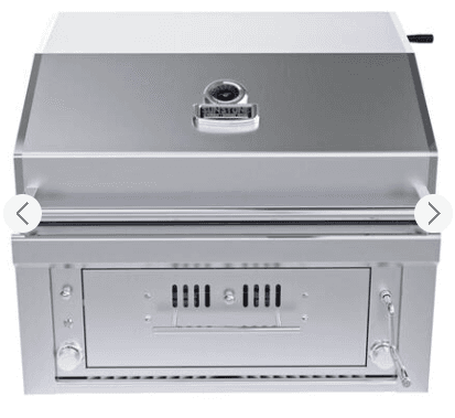 Sunstone - 28-Inch 3-Burner Single Zone Grill - Charcoal - SUNCHSZ28