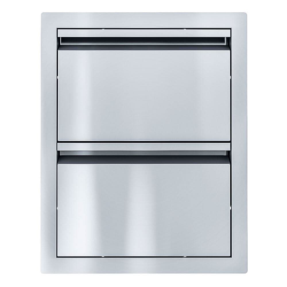 Sunstone 16 Inch Aruba Series Swivel Paper Towel Holder and Single Extra-Large Drawer - ARU-16PCD