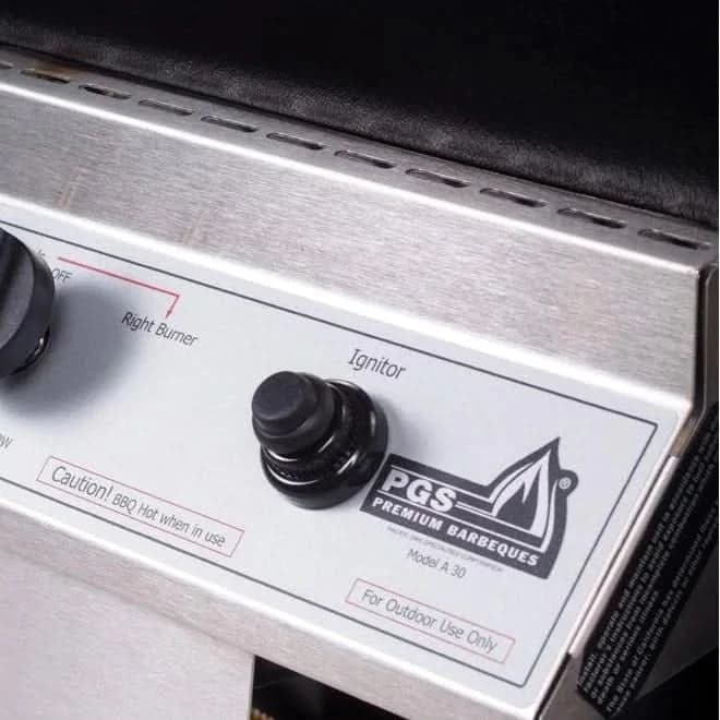 PGS T Series T30 Commercial - 2-Burner Black Patio Base Grill - Liquid Propane Gas - T30LP + ABPED + ANB - image 3
