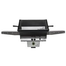 PGS T Series T40 Commercial - 26-Inch 2-Burner Built-In Grill with Timer - Liquid Propane Gas - T40LP