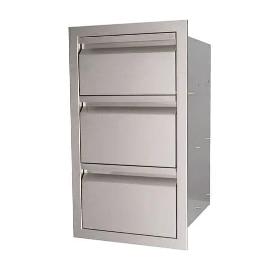 RCS Valiant Stainless Paper Towel Holder/2 Drawer Combo - VTHC1 - image 2
