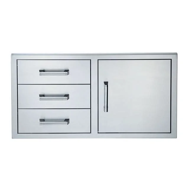 Primo Single Door with Triple Drawer, 42-in. W x 22-in. H - BSAW4222ST