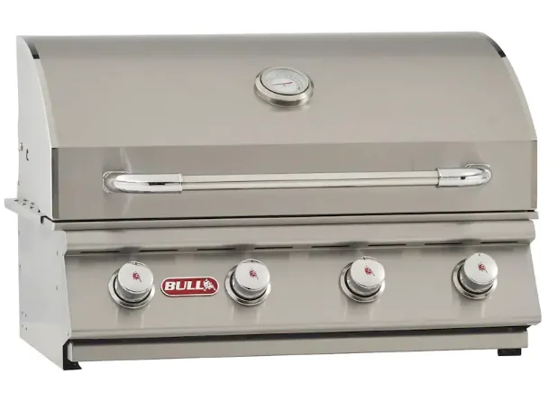 Bull Lonestar Select - 30-Inch 4-Burner Built-In Grill - Liquid Propane Gas - 87048