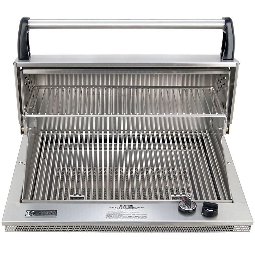Fire Magic Legacy Deluxe Classic - 2-Burner Countertop Grill - Liquid Propane Gas - 31-S1S1P-A