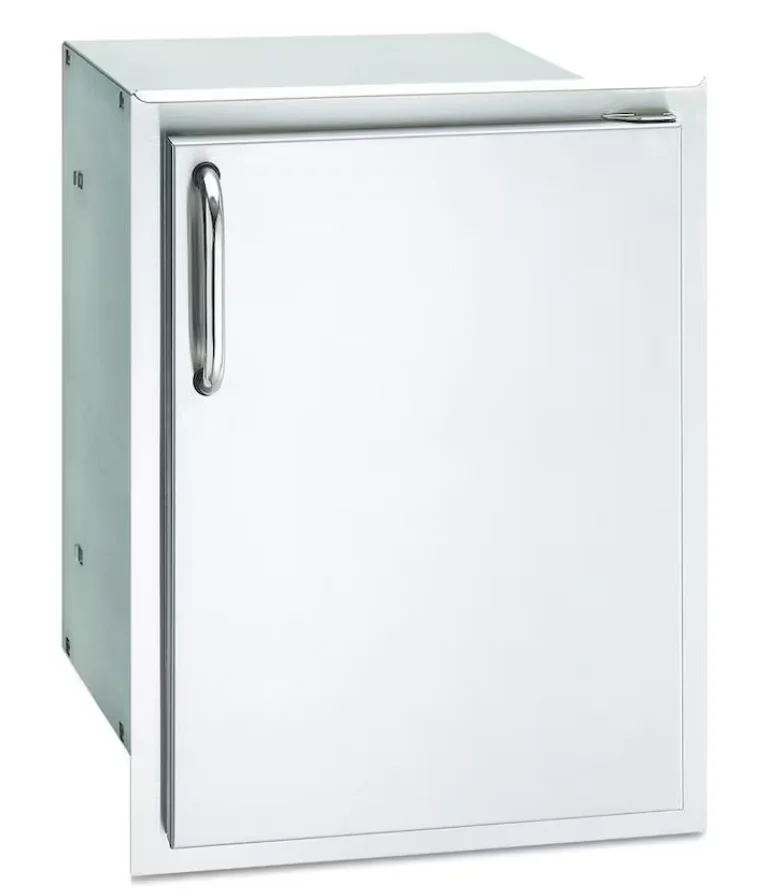 Fire Magic Select 14-Inch Right-Hinged Enclosed Cabinet Storage With Drawers - 33820-SR