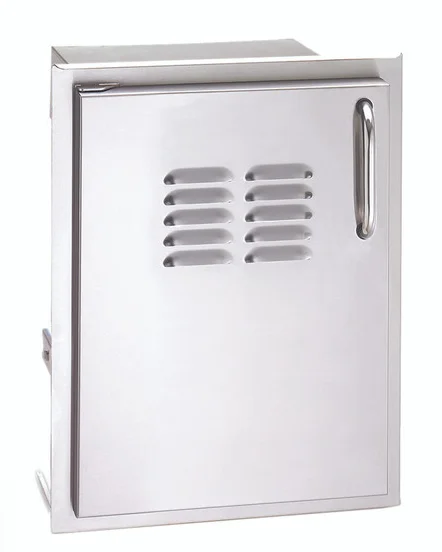 Fire Magic Select 14-Inch Left-Hinged Single Access Door With Propane Tank Storage - 33820-TSL