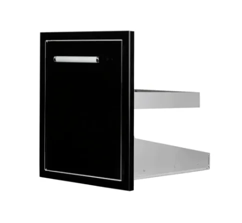 Bonfire Black Series - Whistler Double Trash Can - CBATC-B