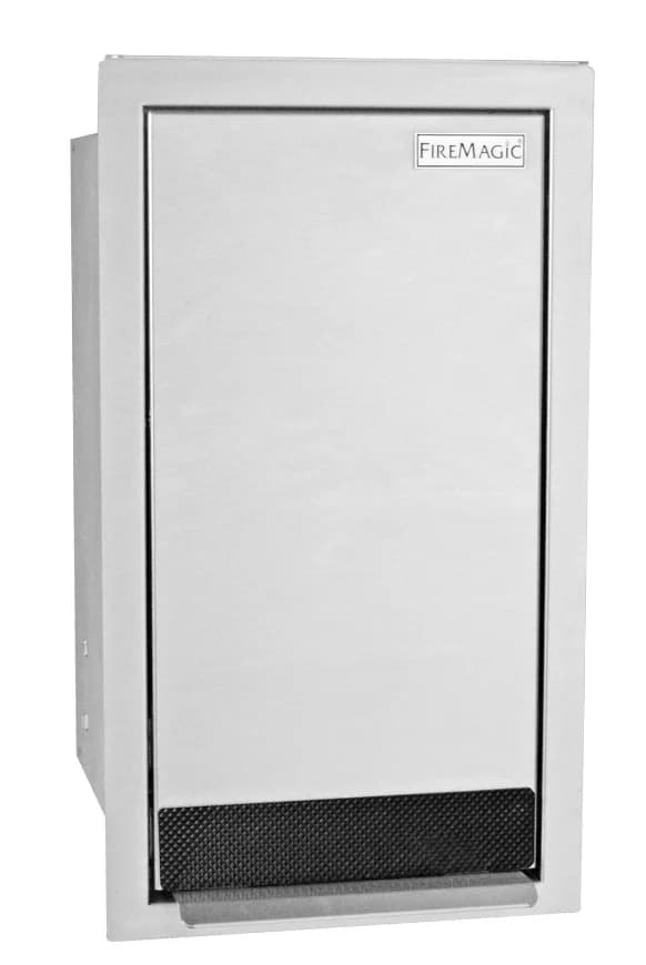 Fire Magic Roll-Out Stainless Steel Trash Bin - 53825-T