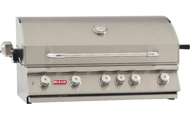 Bull Brahma - 38-Inch 5-Burner Built-In Grill - Natural Gas with Rotisserie - 57569