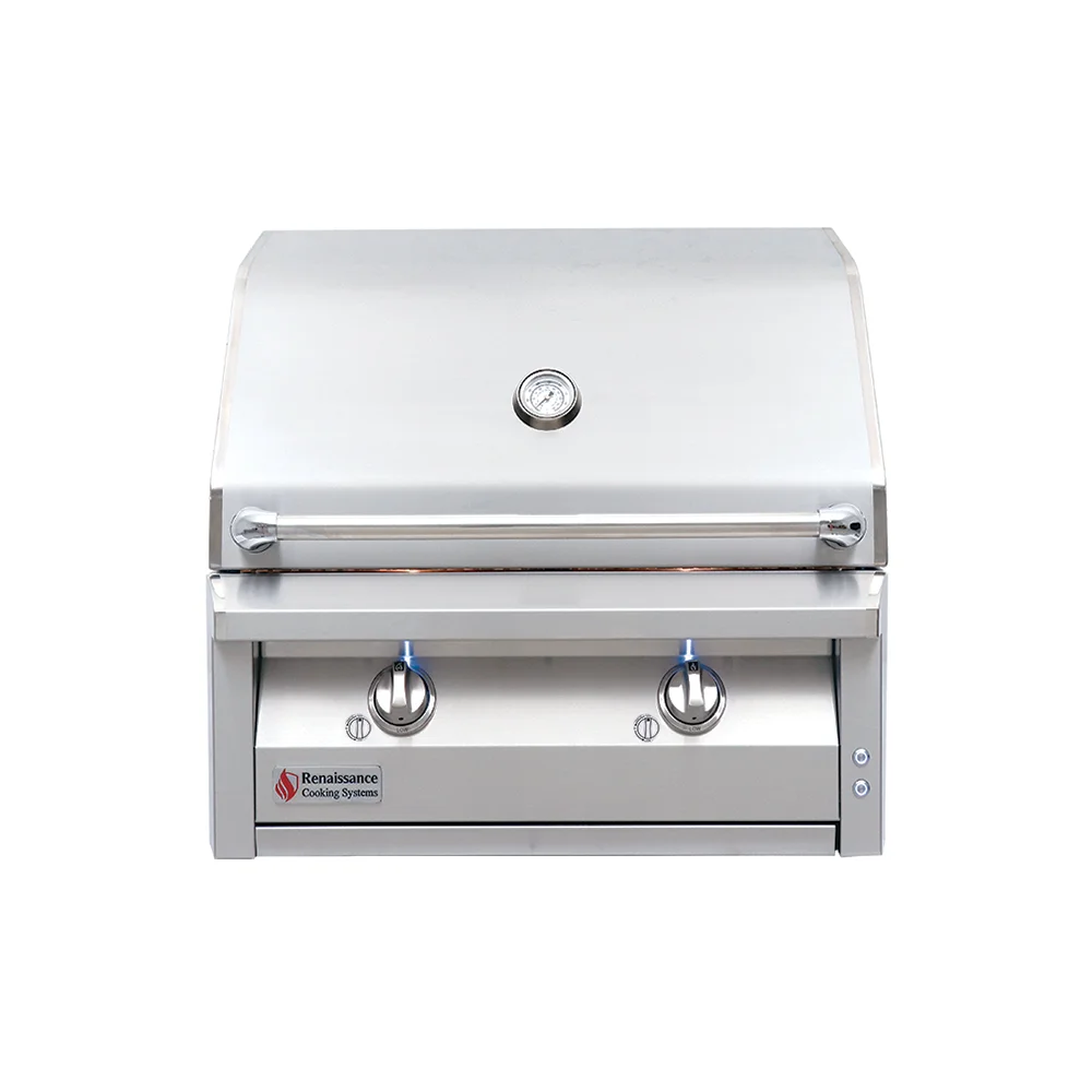 RCS ARG - 30-Inch 2-Burner Built-In Grill - Natural Gas - ARG30