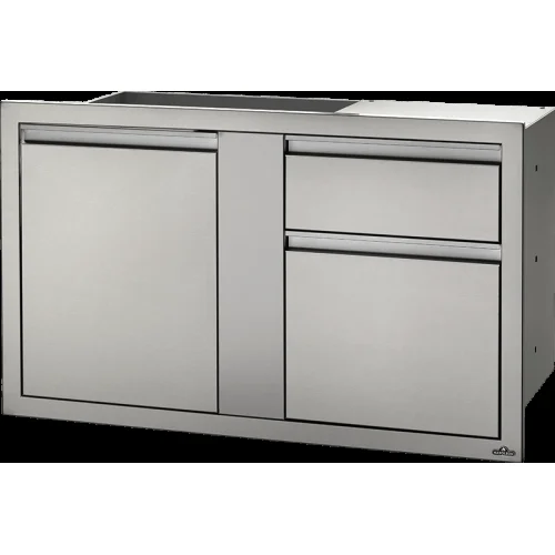 Napoleon 42 X 24 Large Door & Waste Bin Drawer And Waste Bin Drawer - BI-4224-1D1W