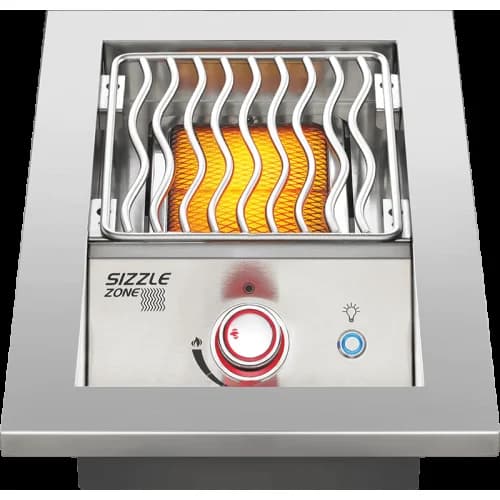 Napoleon Built In 700 Series Single Infrared Liquid Propane Gas Burner with Stainless Steel Cover - BIB10IRPSS