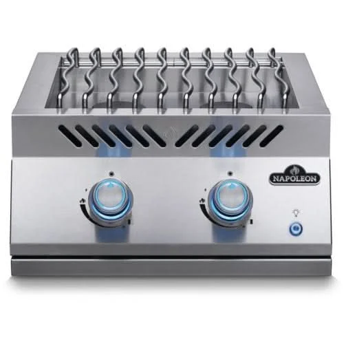 Napoleon Built In 700 Series Dual Range Top Natural Gas Burner - BIB18RTNSS