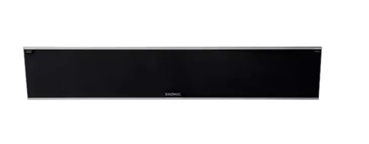 Bromic Heating Platinum Smart-Heat 53-Inch 4500W Dual Element 240V Electric Infrared Heater - Black - BH3622000