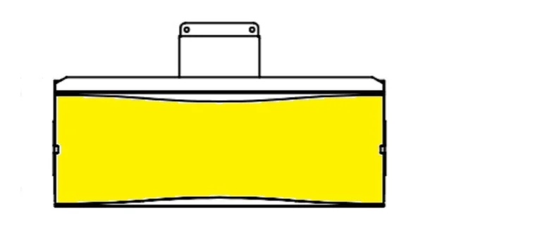 Bromic Heating - Replacement Part - Platinum Gas - 300 Series Replacement Glass - BH8080008