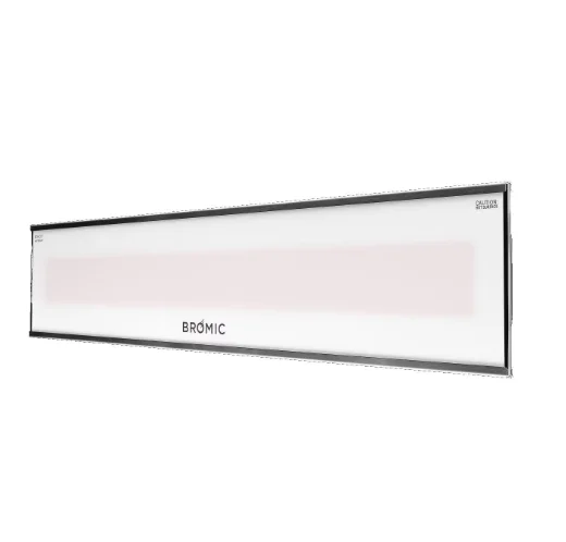 Bromic Heating Platinum Smart-Heat Marine Grade 33-Inch 2300W Dual Element 240V Electric Infrared Heater - White - BH0320017
