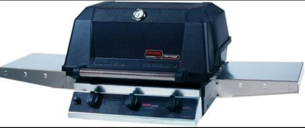 MHP Tri-Burn W3G4DD - 57-Inch 3-Burner Stainless Patio Base Grill with SearMagic Grids and Standard Burners - Natural Gas - W3G4DD-NS + OCOL + OP-N