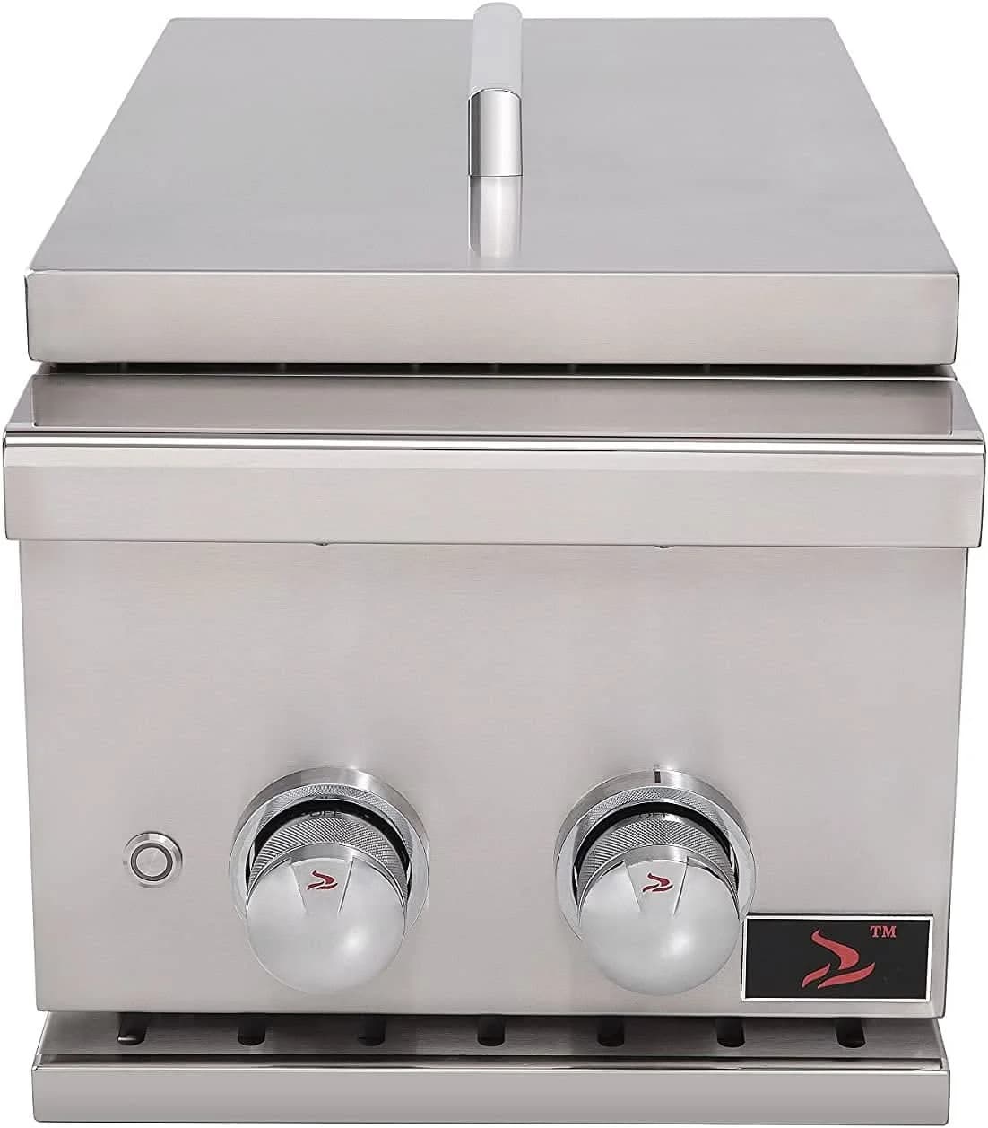 Whistler Prime Slide in Double Side Burner, Natural Gas - CBAPDSB-NG