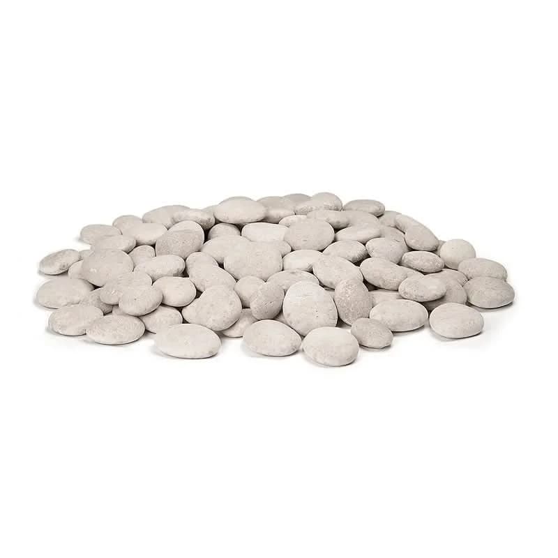 American Fyre Designs Creekstones for Firepit, Black- CSTN-20-B