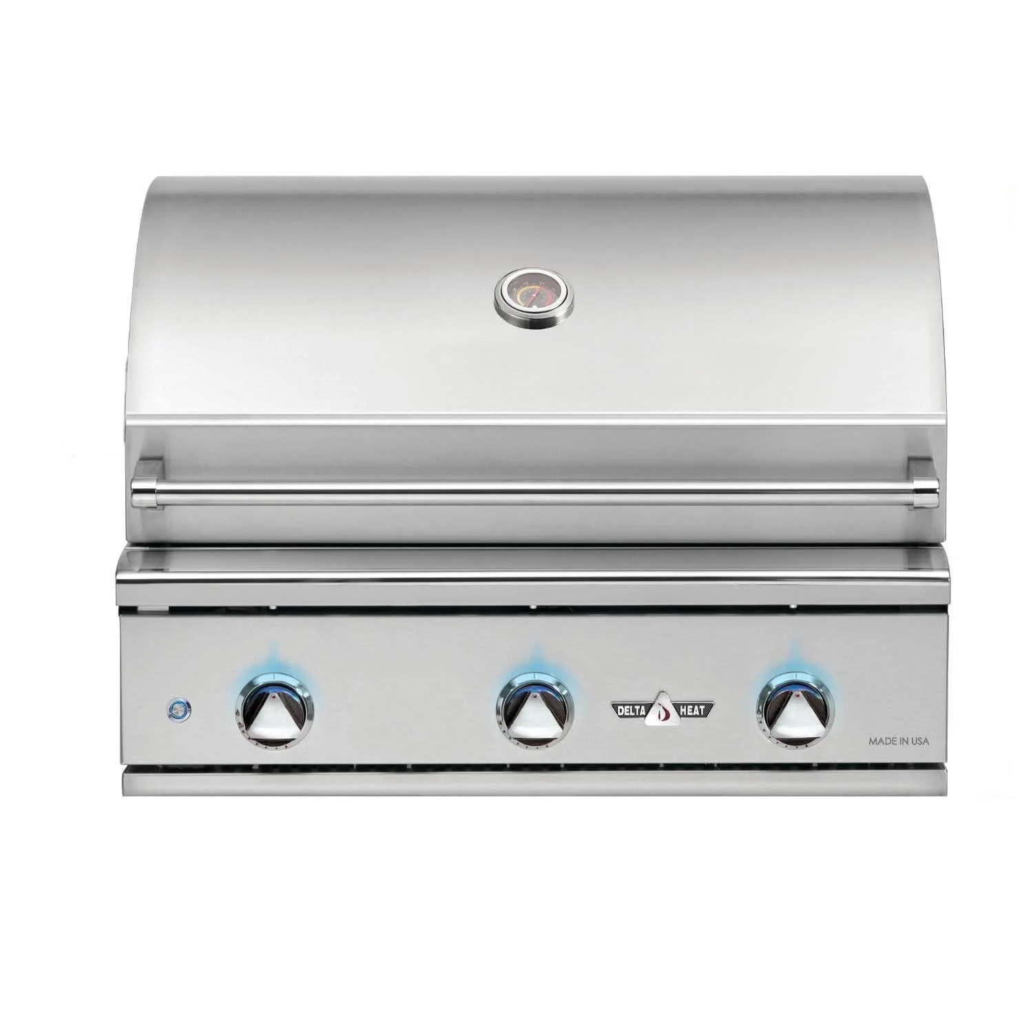 Delta Heat - 32-Inch 3-Burner Built-In Grill - Open Box - Natural Gas - DHBQ32G-DN-OB