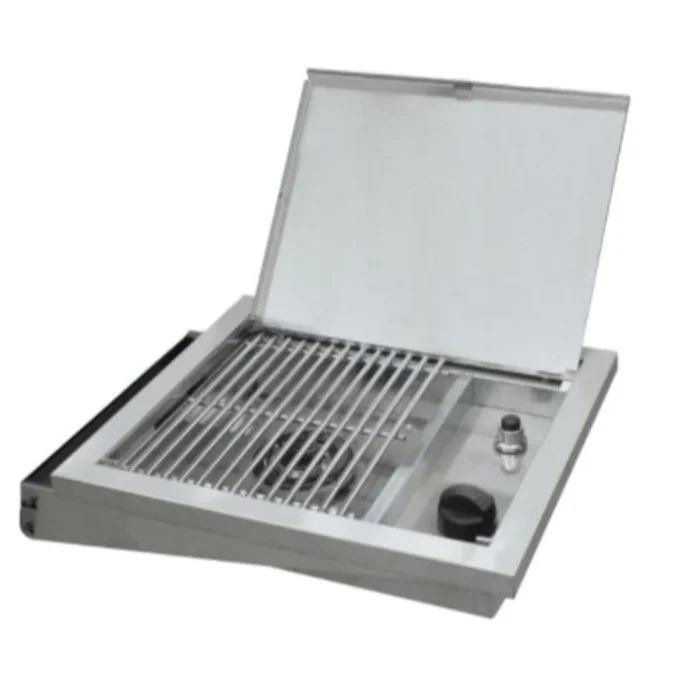 Broilmaster 15,000 BTU Blue Flame Liquid Propane Gas Side Burner - DPA150