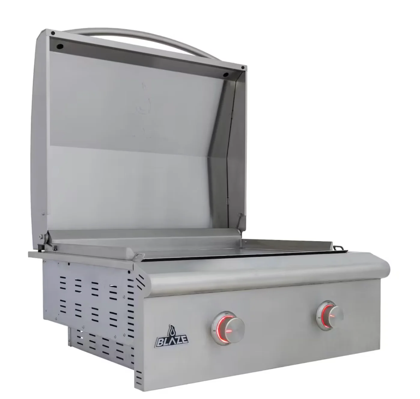Blaze LTE+ 30-Inch Built-in Natural Gas Griddle w/ Lift-Assist Hood - BLZ-GRIDDLE-LTE3-NG