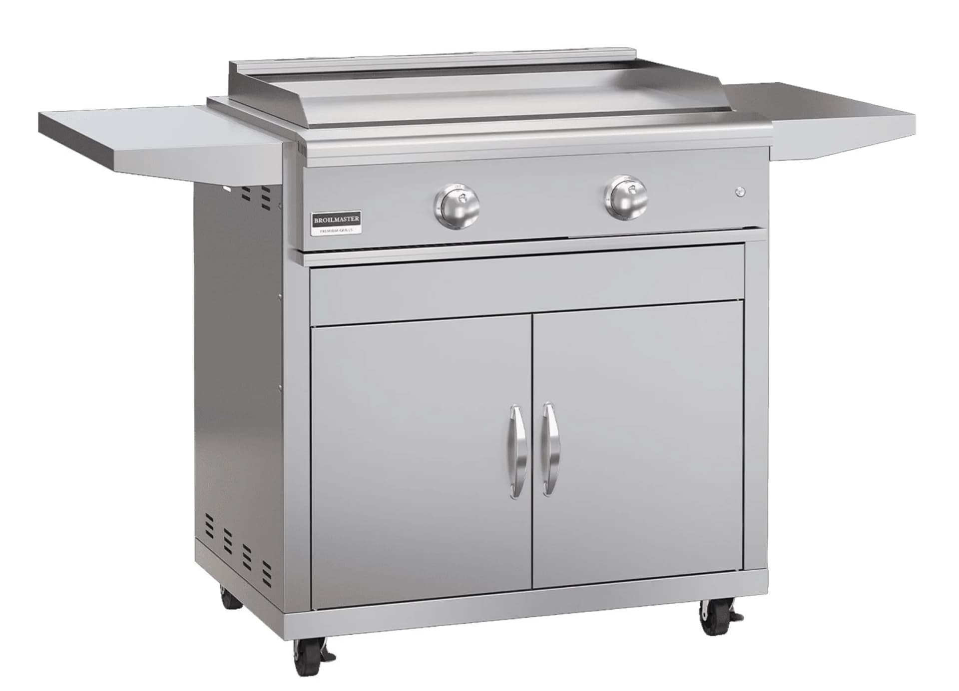 Broilmaster 32-Inch Freestanding Natural Gas Griddle- BSB322GN+BSACT32
