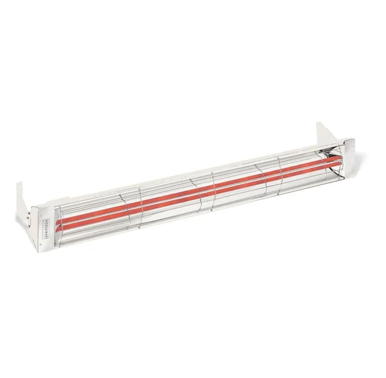 Infratech WD-Series 61 1/4-Inch 6000W Dual Element Electric Infrared Patio Heater, 277V, Biscuit - WD6027BI