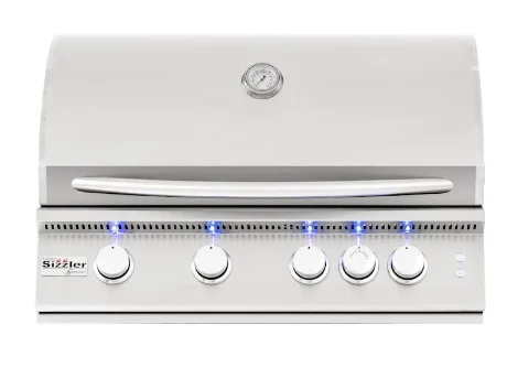 Summerset Sizzler PRO - 32-Inch 4-Burner Built-In Grill - Liquid Propane Gas - SIZPRO32-LP