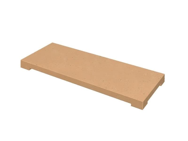 American Fyre Designs Rectangular GFRC Cover, White Concrete- 8110-WC