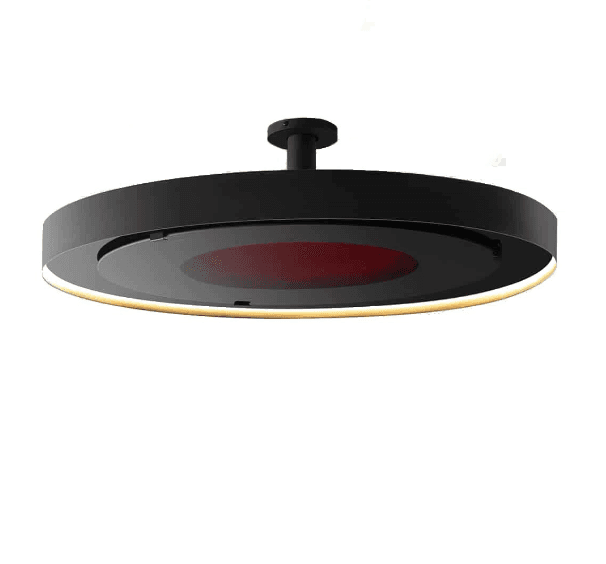 Bromic Heating - Eclipse 8-Inch Straight Ceiling Pole - BH3230001