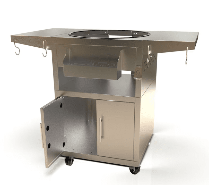 Blaze Cast Aluminum Kamado Grill Cart Only - BLZ-20-KMDO-CART-SC