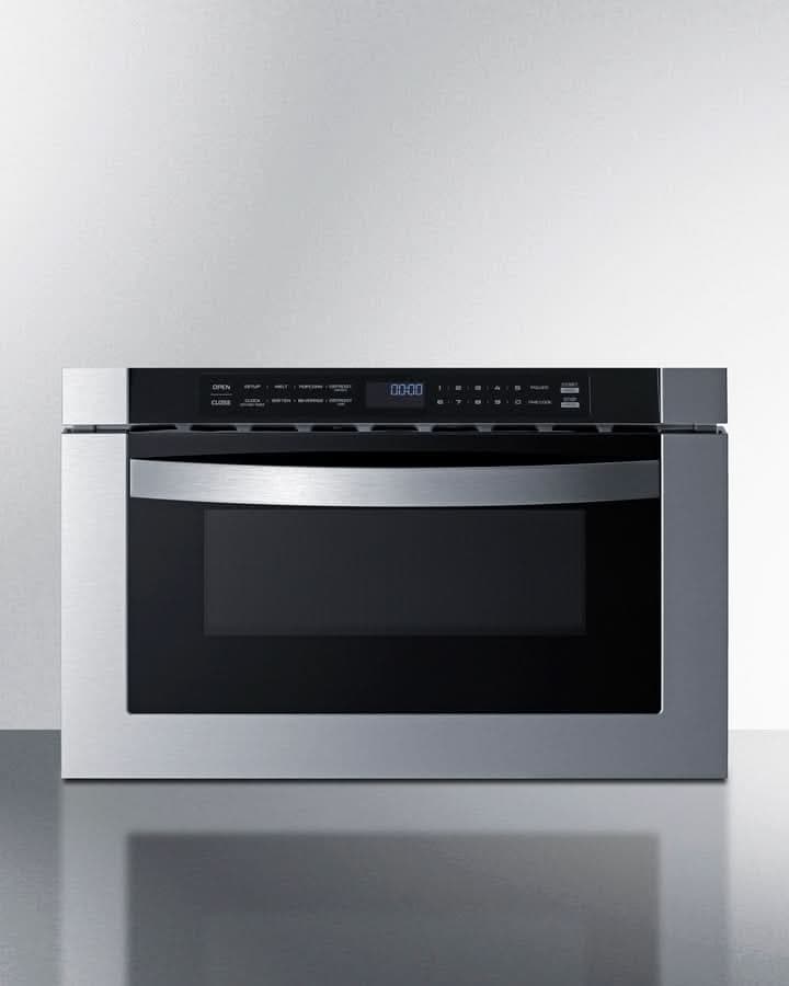 Summit - 24 Wide Built-In Drawer Microwave - MDR245SS