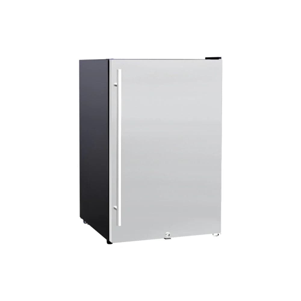 TrueFlame 22" Deluxe Outdoor Approved Refrigerator with Stainless Steel Door and Handle (4.1c)- AMD-RFR-22D