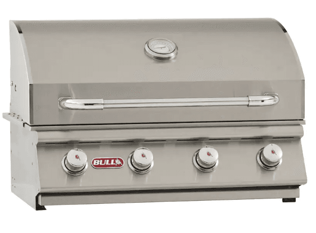 Bull Lonestar Select - 30-Inch 4-Burner Built-In Grill - Liquid Propane Gas - 87048