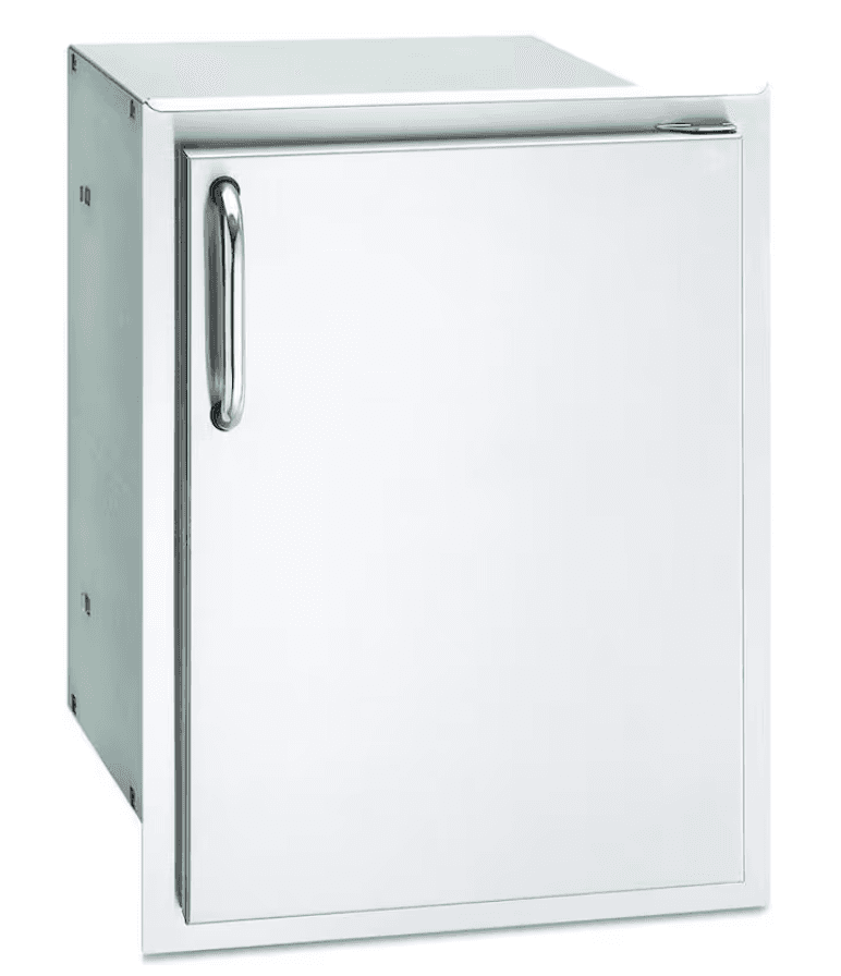 Fire Magic Select 14-Inch Right-Hinged Enclosed Cabinet Storage With Drawers - 33820-SR