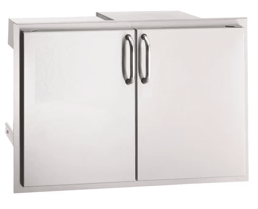Fire Magic Select 30-Inch Double Access Door With Drawers And Trash Bin Storage - 33930S-12