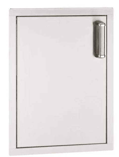 Fire Magic Premium Flush 17-Inch Left-Hinged Single Access Door - Vertical With Soft Close - 53924SC-L