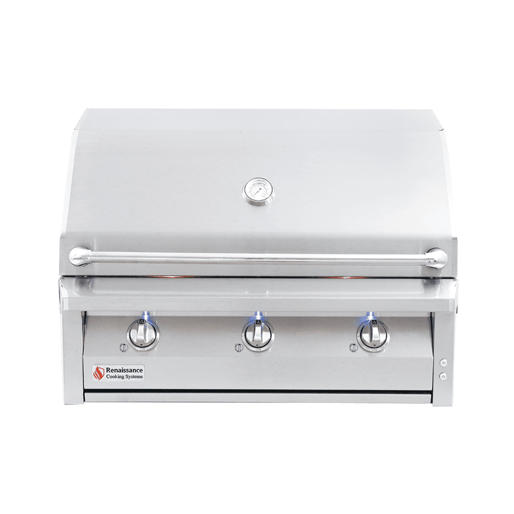 RCS ARG - 36-Inch 3-Burner Built-In Grill - Natural Gas - ARG36
