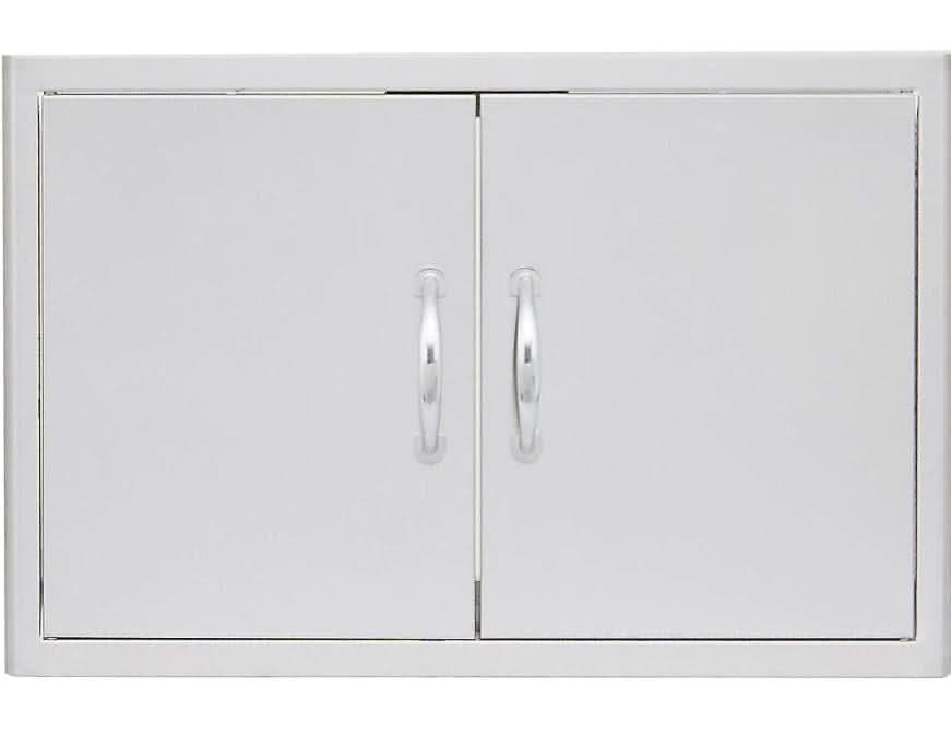 Blaze 32-Inch Stainless Steel Double Access Door With Paper Towel Holder - BLZ-AD32-R-SC