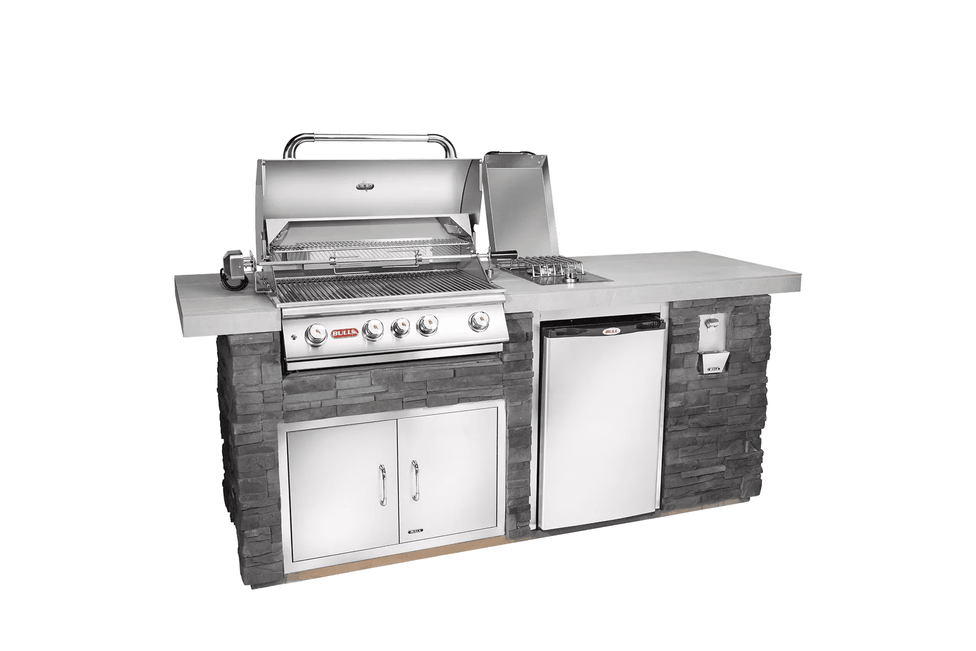 Bull Island Outdoor Kitchen Quartzsite Base - 31010-NG