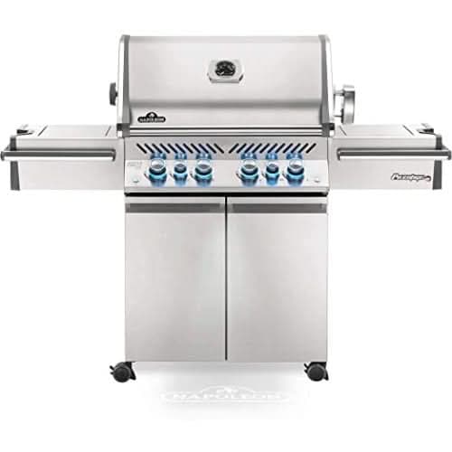 Napoleon Prestige PRO 500 - 4-Burner Freestanding Grill with Rotisserie Kit - Natural Gas - PRO500RSIBNSS-3