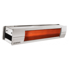 Sunpak 48 Inch 25,000 BTU Liquid Propane Infrared Patio Heater Black - S25