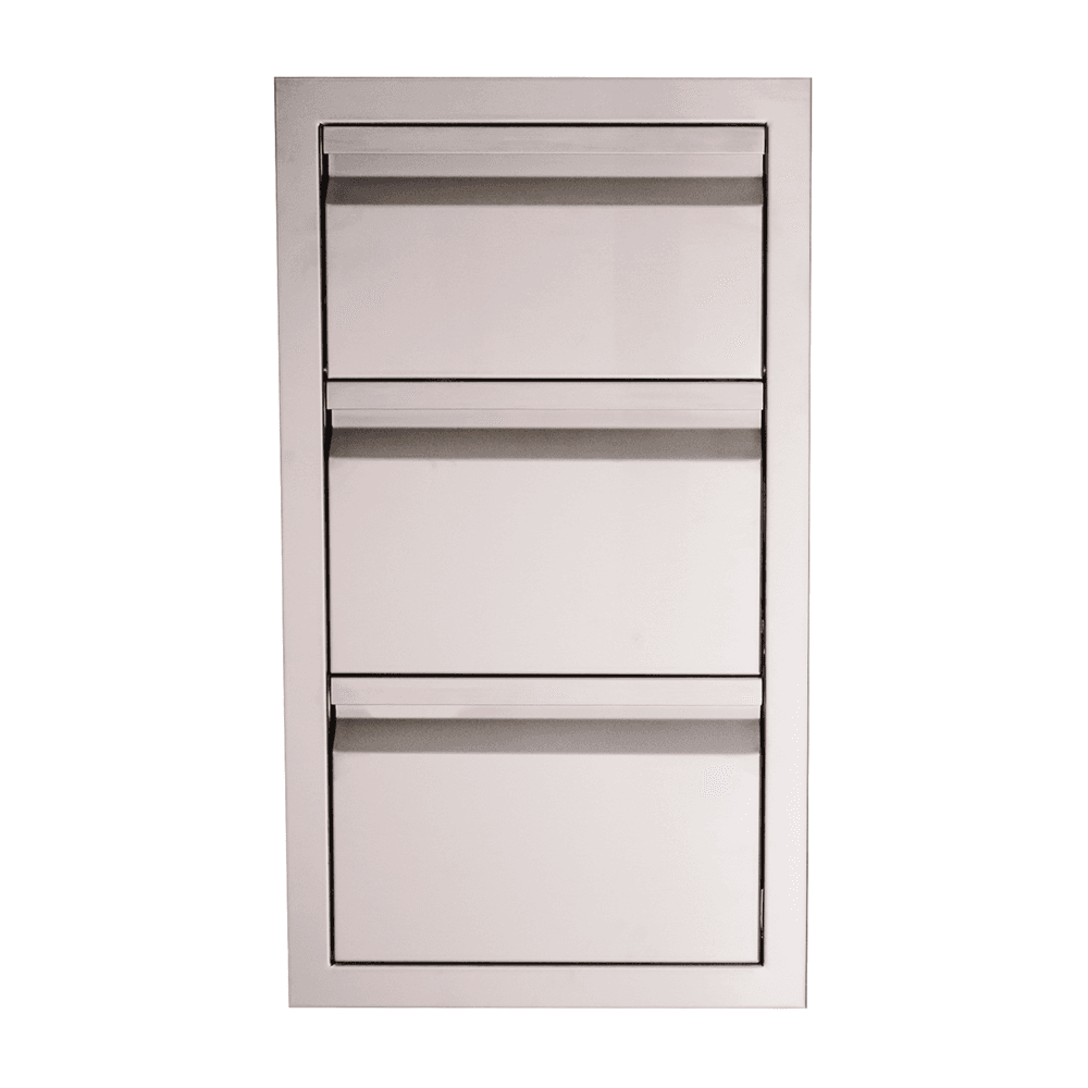 RCS Valiant Stainless Paper Towel Holder/2 Drawer Combo - VTHC1